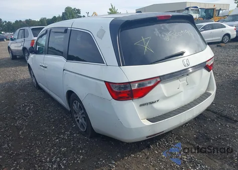 2011 Honda Odyssey Ex-L z USA, uszkodzony, nr VIN 5FNRL5H65BB010077